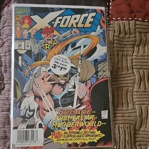 Lot Of 3 Marvel X-Force Comic with Dynamic Cover Art